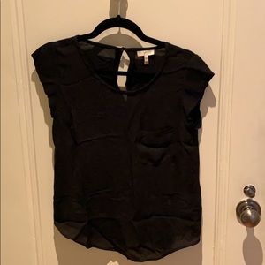 Joie silk pocket tee